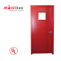 Interior apartment decorative residential 3 hours steel fire rated glass double door